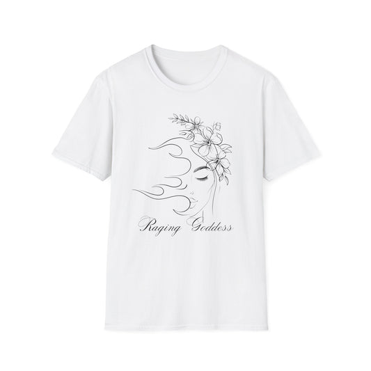 Raging Goddess T-Shirt White