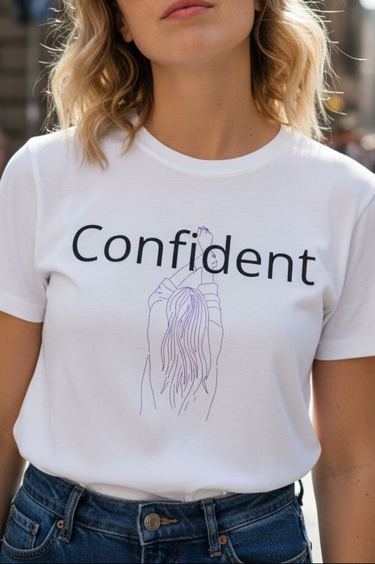 Peak_Women_Tshirt_Confident_White