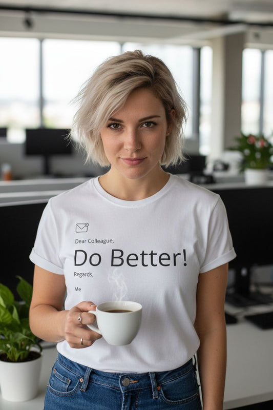 Do Better T-Shirt Black
