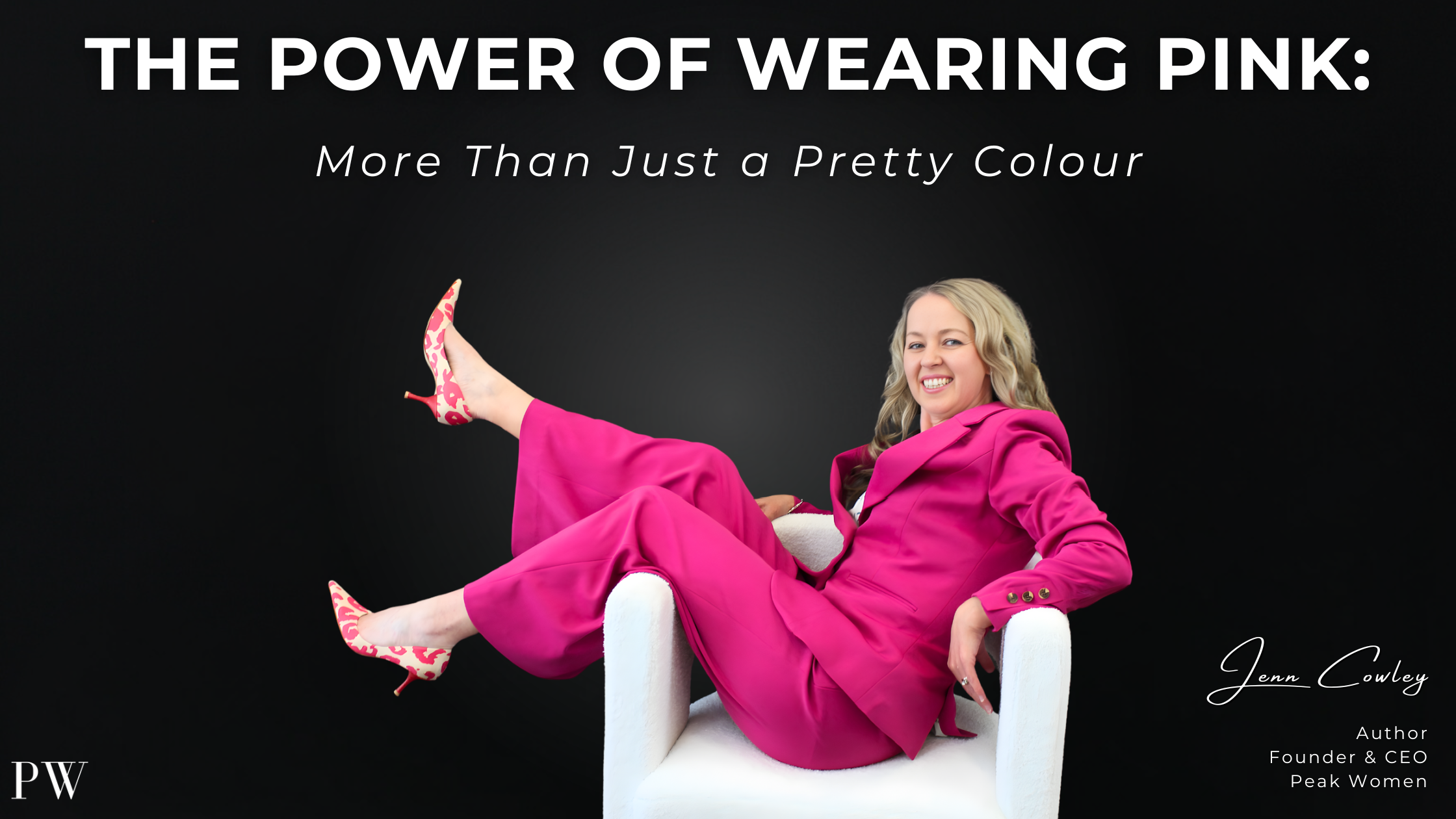 Pink Good Work The Power of Wearing Pink at Work | Women's Workwear | Peak Women