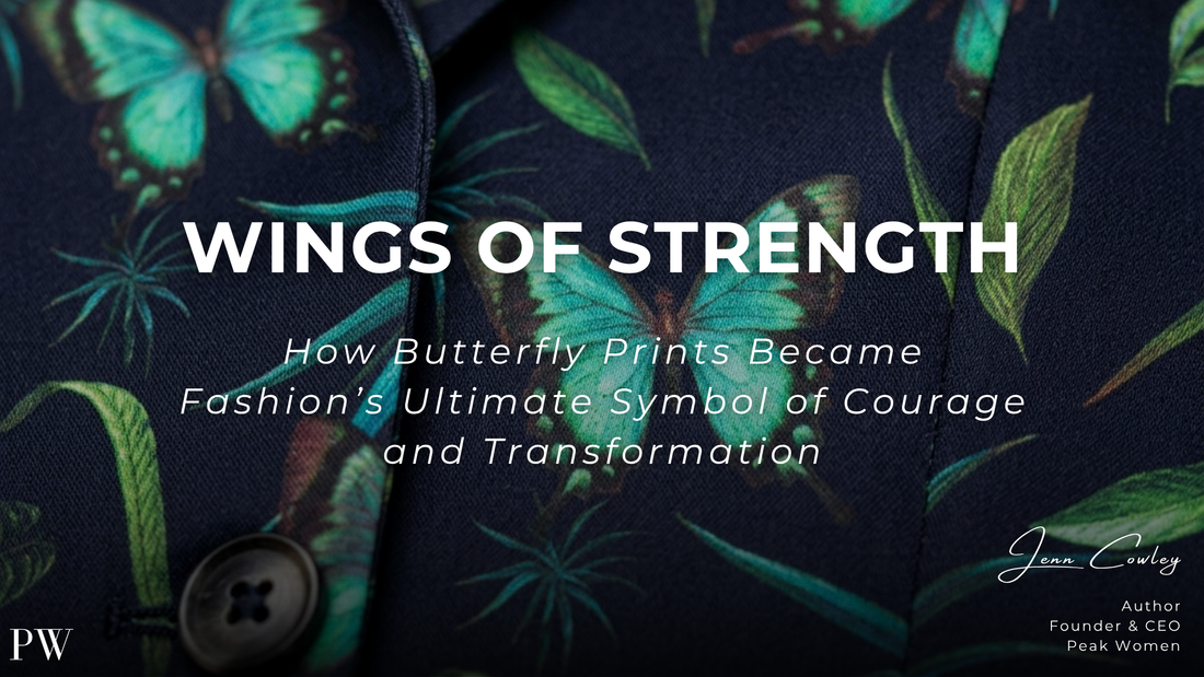 Wings of Strength: How Butterfly Prints Became Fashion’s Ultimate Symbol of Courage and Transformation