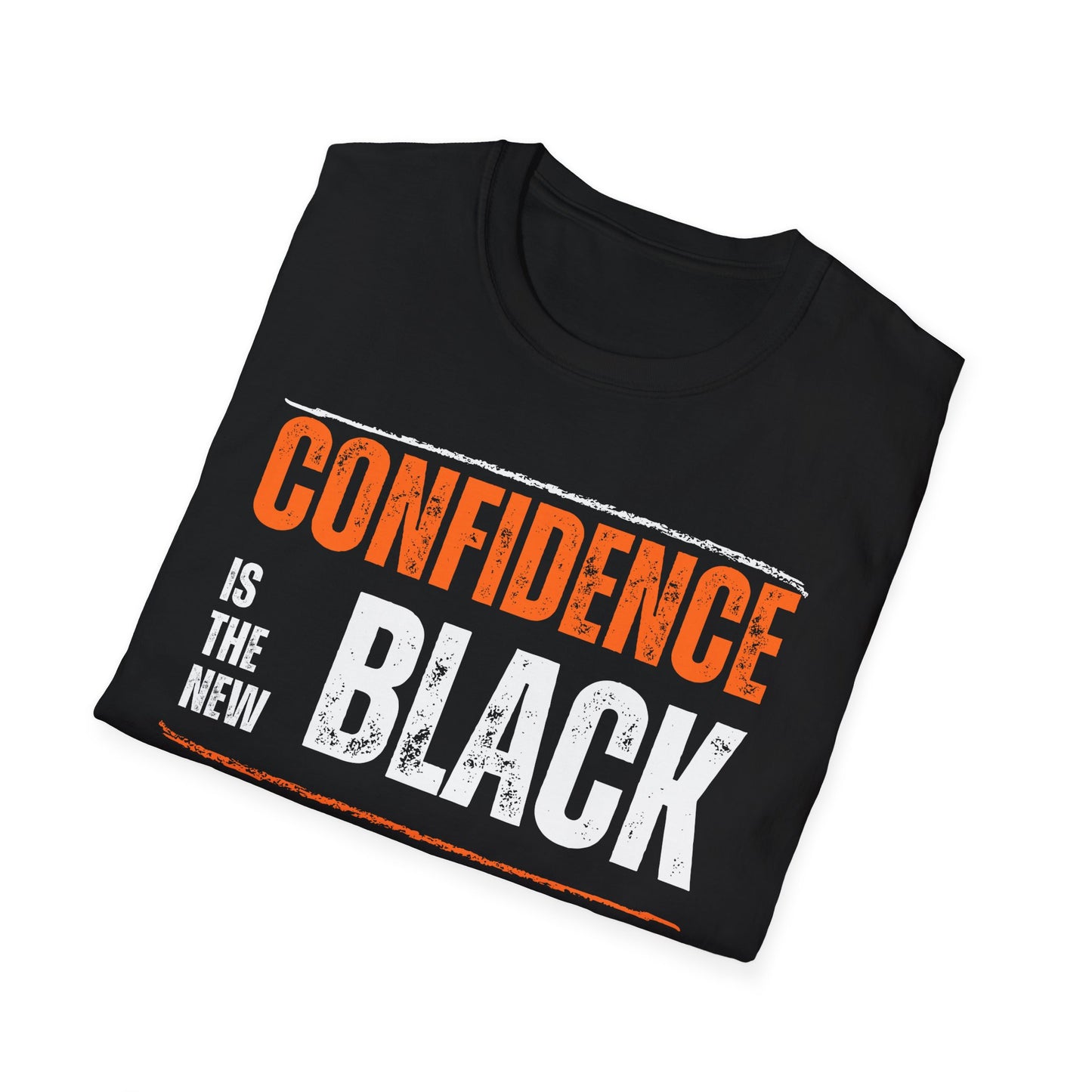 Confidence is the New Black T-Shirt White