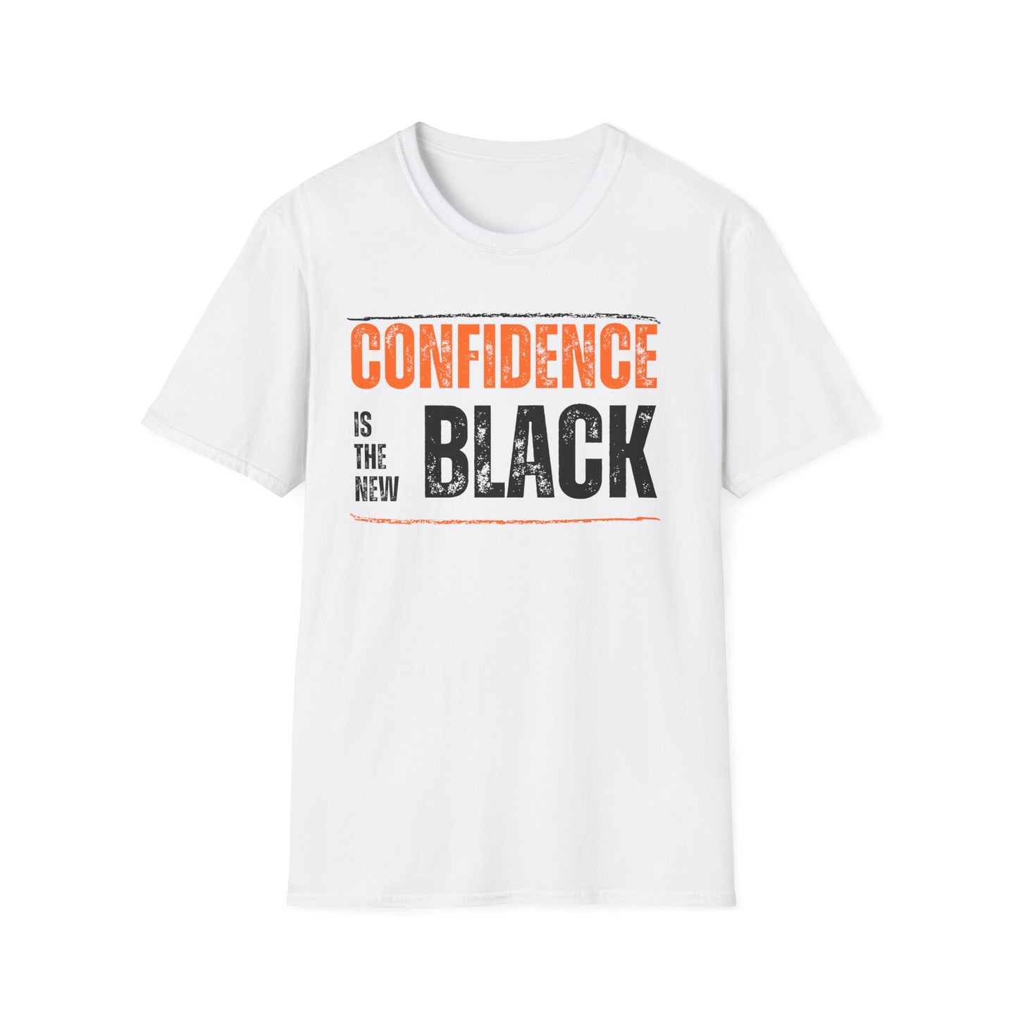 Confidence is the New Black T-Shirt White