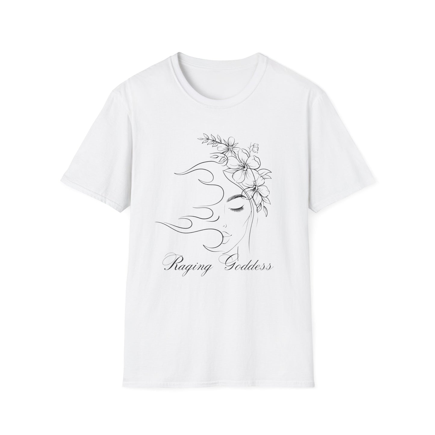 Raging Goddess T-Shirt Black