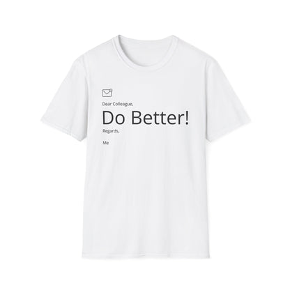 Do Better T-Shirt Black
