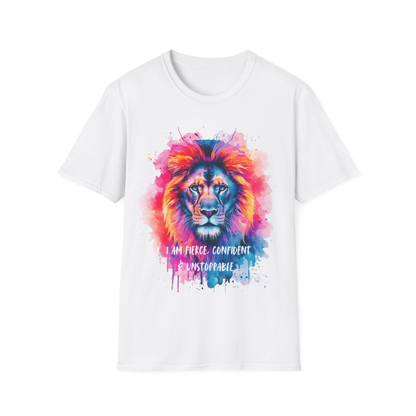 I am Fierce, Confident and Unstoppable T-Shirt Black