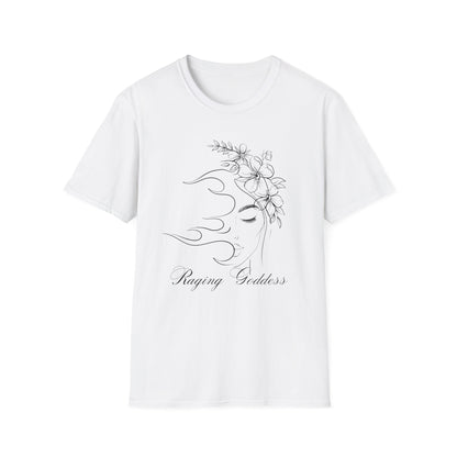 Raging Goddess T-Shirt White