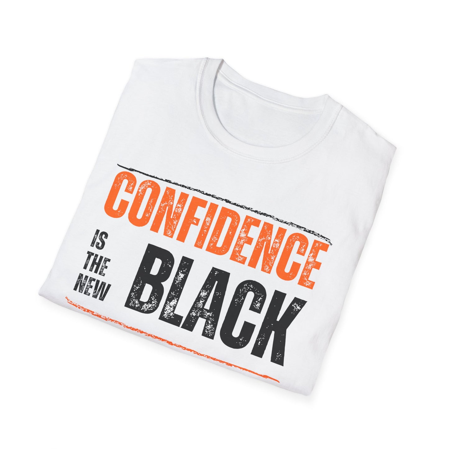 Confidence is the New Black T-Shirt White