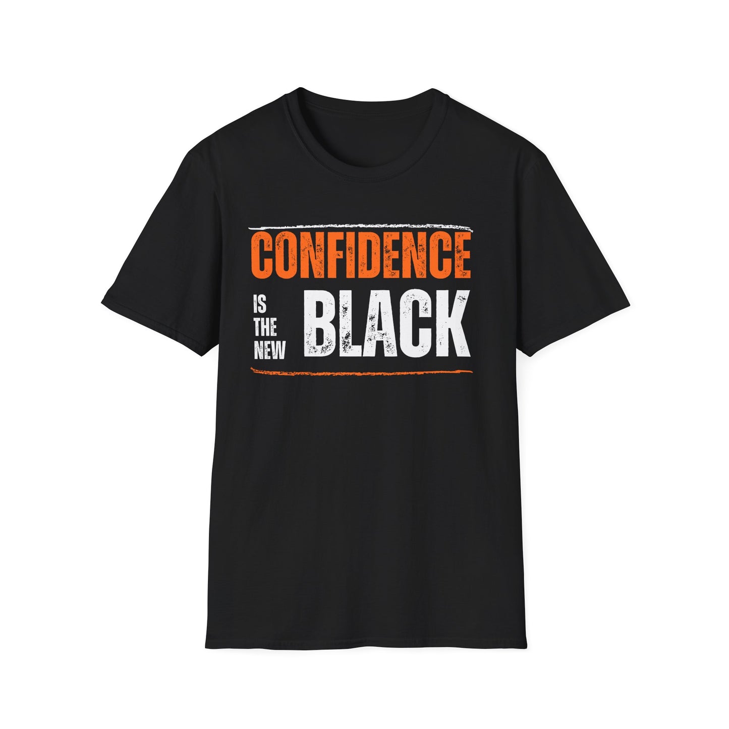 Confidence is the New Black T-Shirt Black