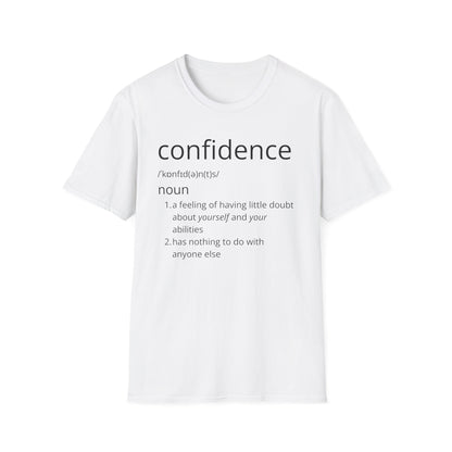 Confidence Definition T-Shirt Black