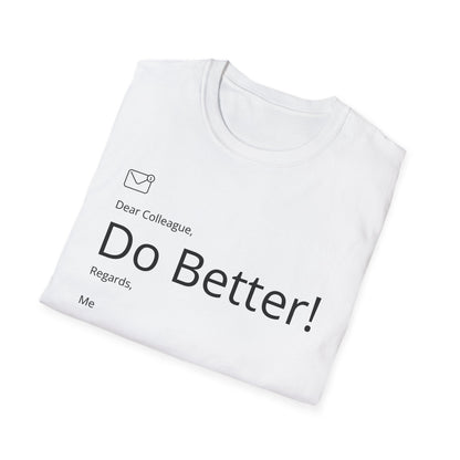 Do Better T-Shirt Black