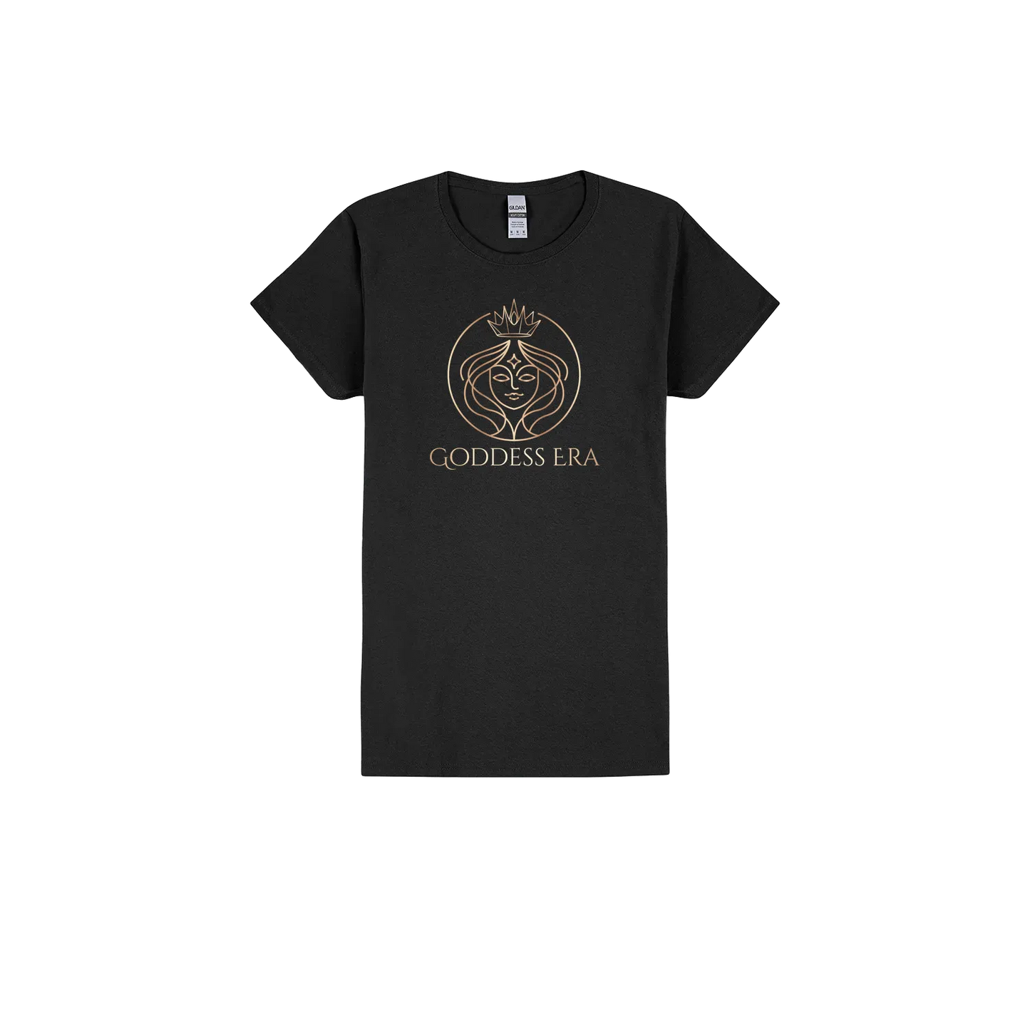 Black front flat lay