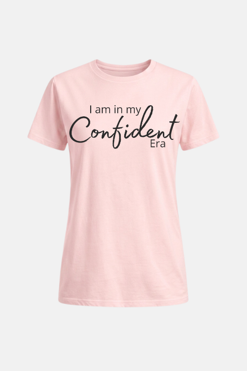 In My Confident Era T-shirt Pink