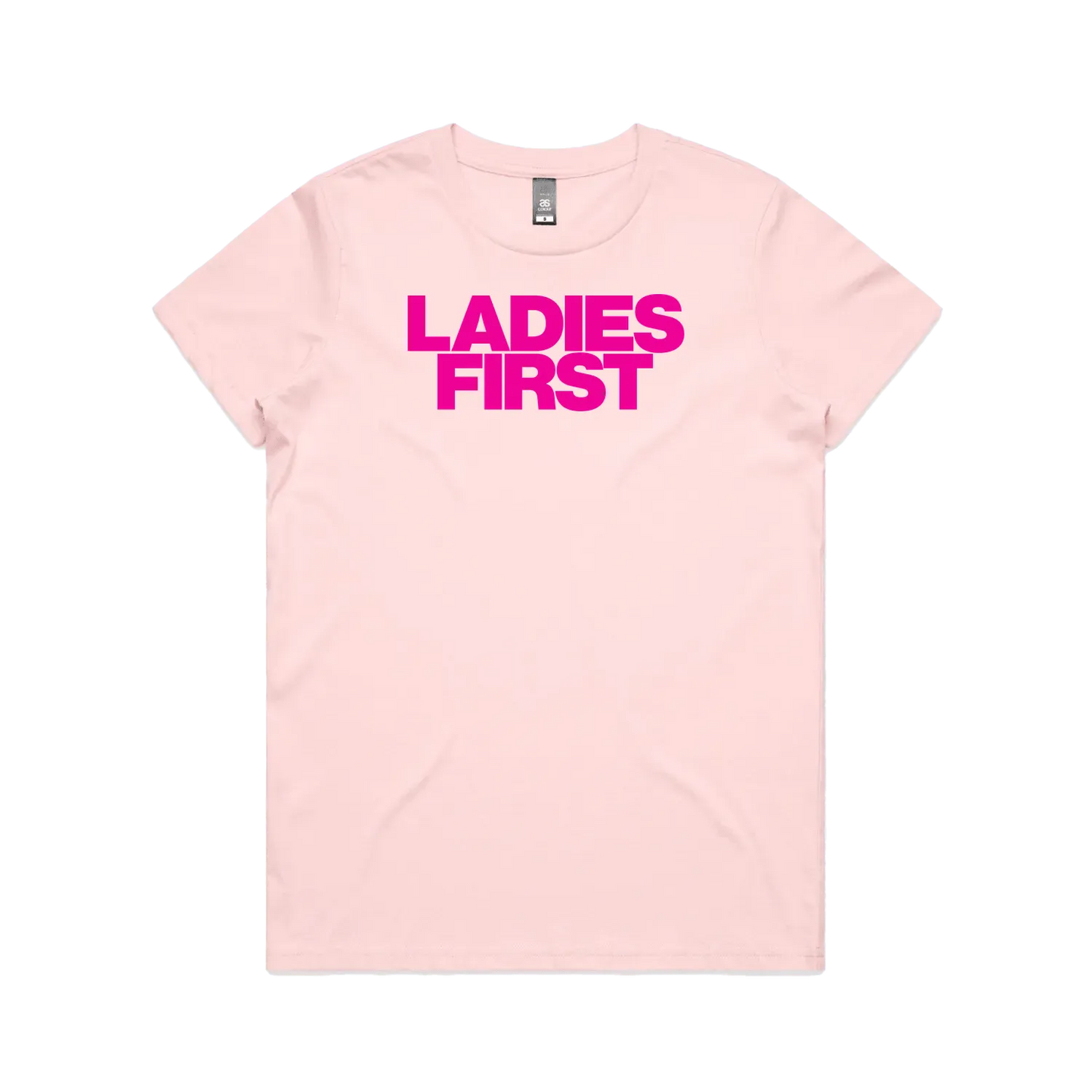 Pink front flat lay