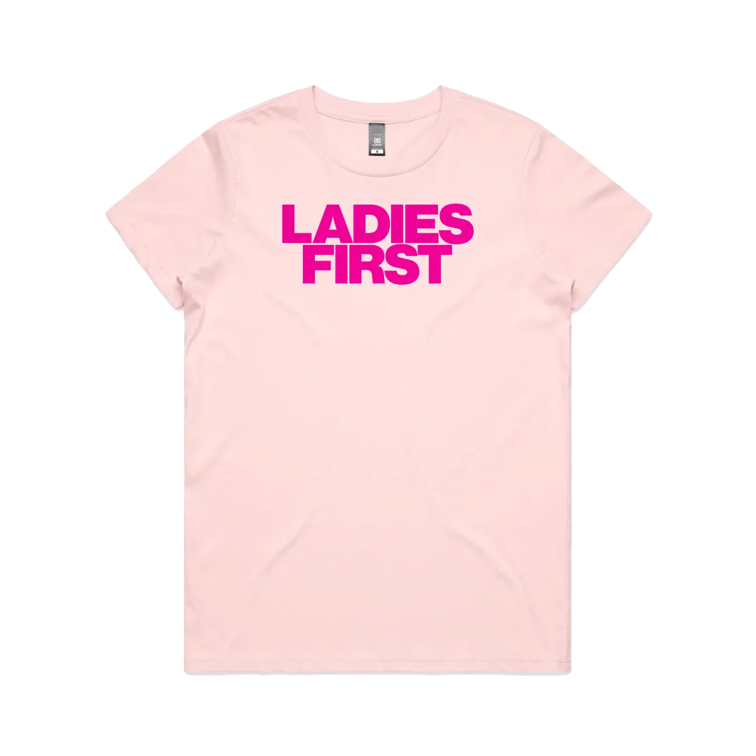 Pink front flat lay