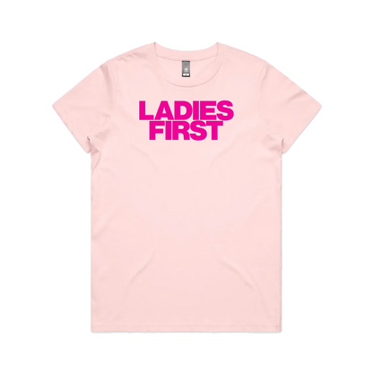 Pink front flat lay