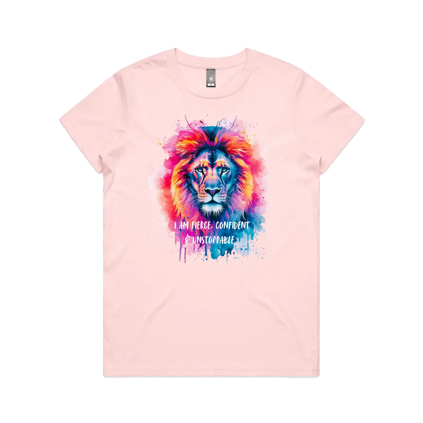 Pink front flat lay