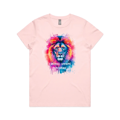 Pink front flat lay