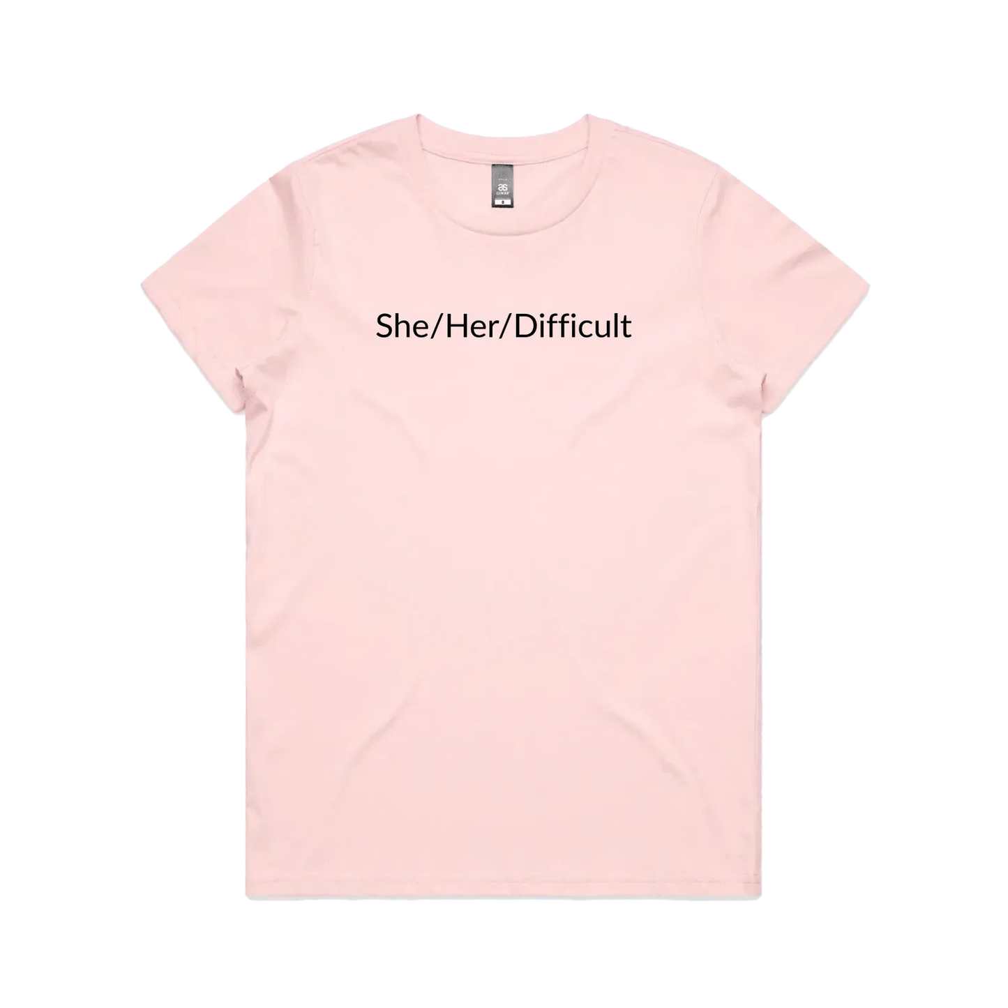 Pink front flat lay