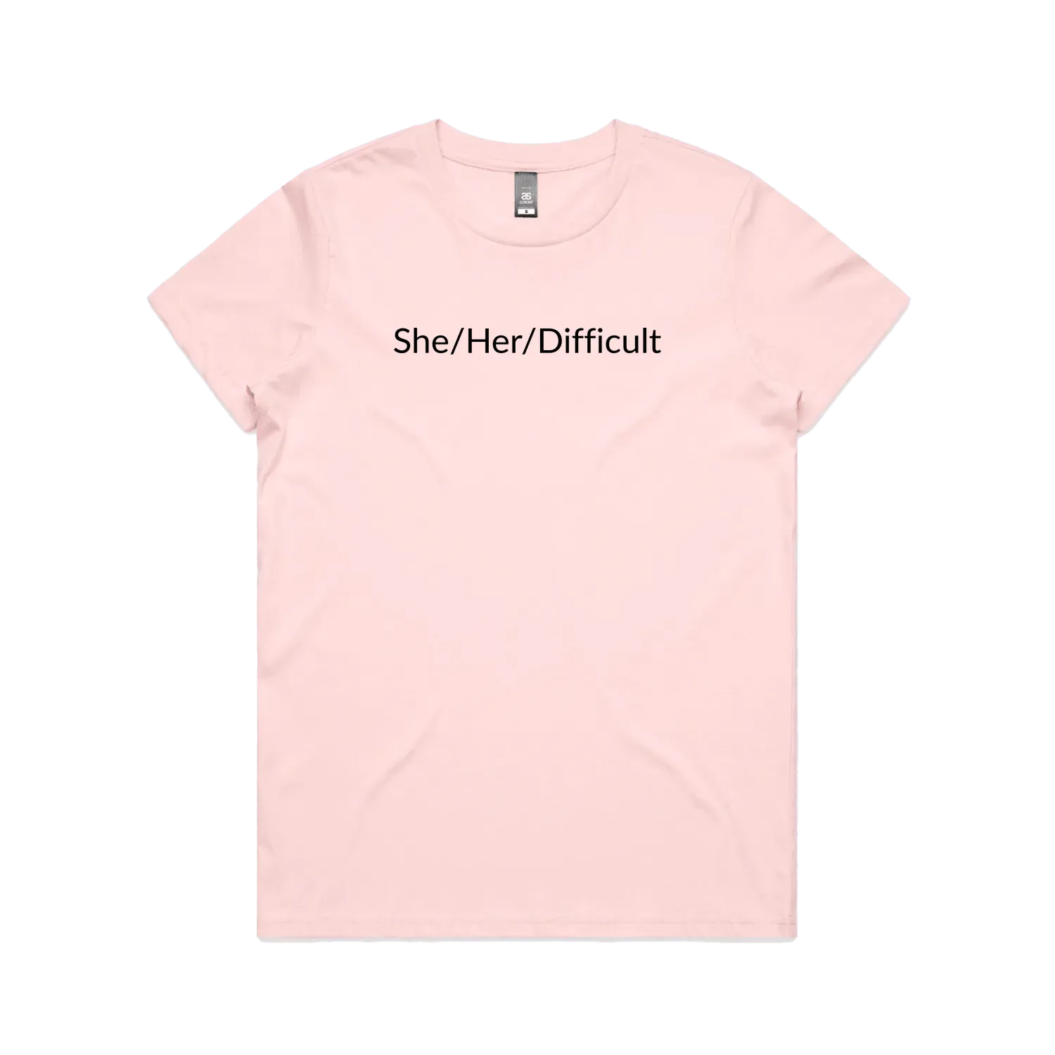Pink front flat lay