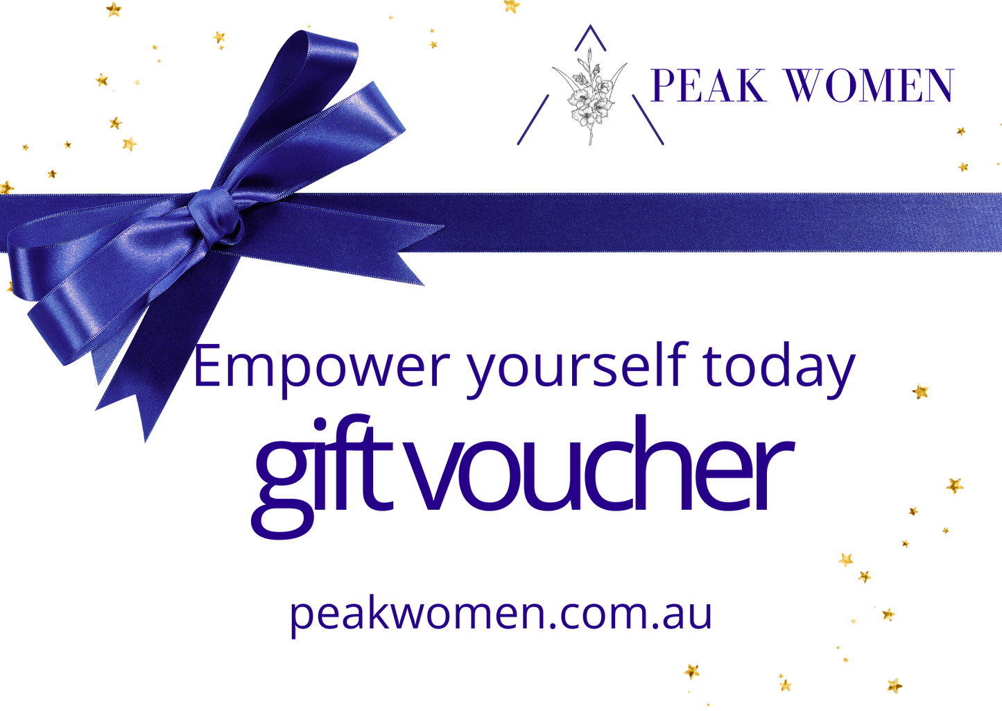 Peak Women Empowering Gift Card — women's workwear Australia | Peak Women
