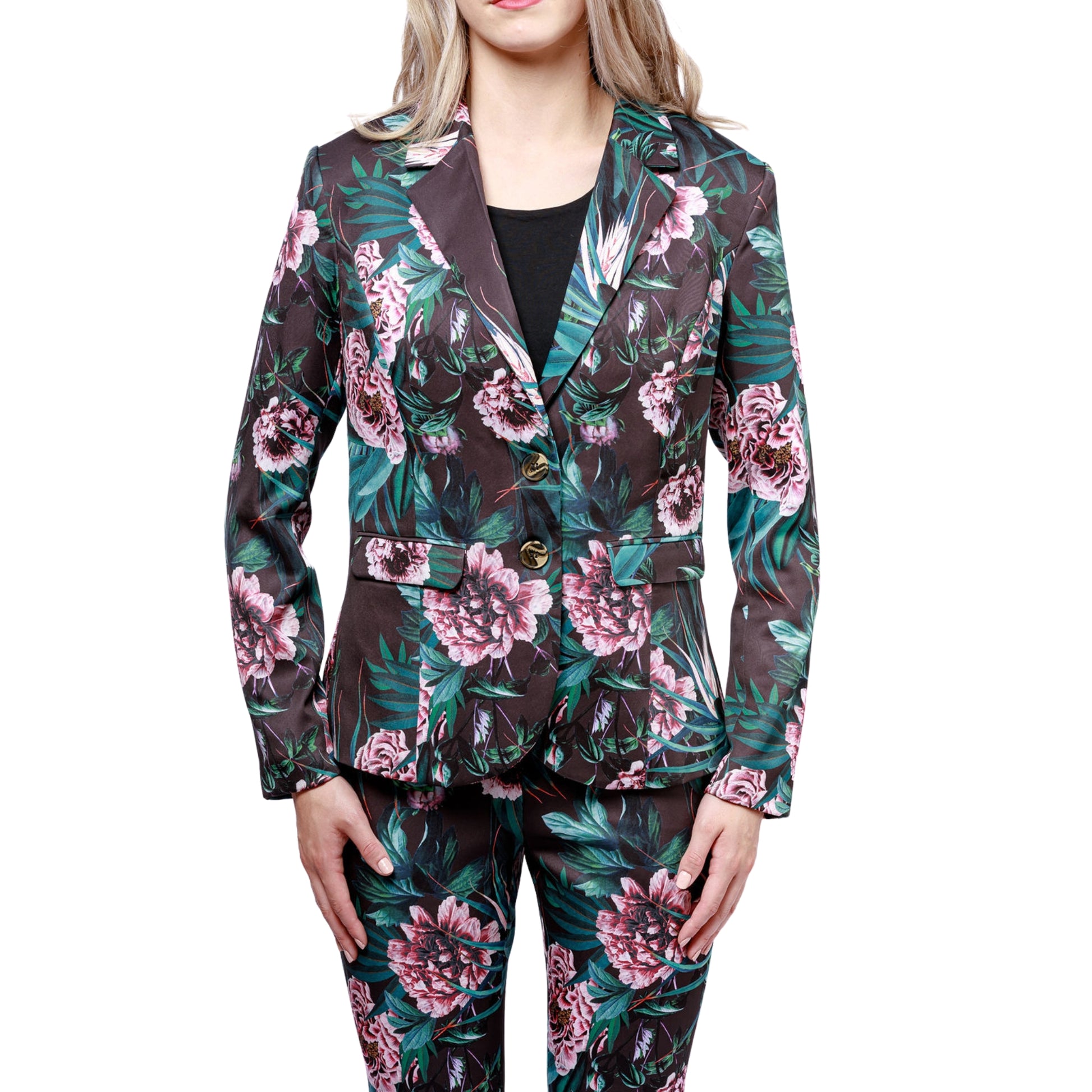 Peak_Women_Floral_Confidence_Blazer_Suit_Close_Front