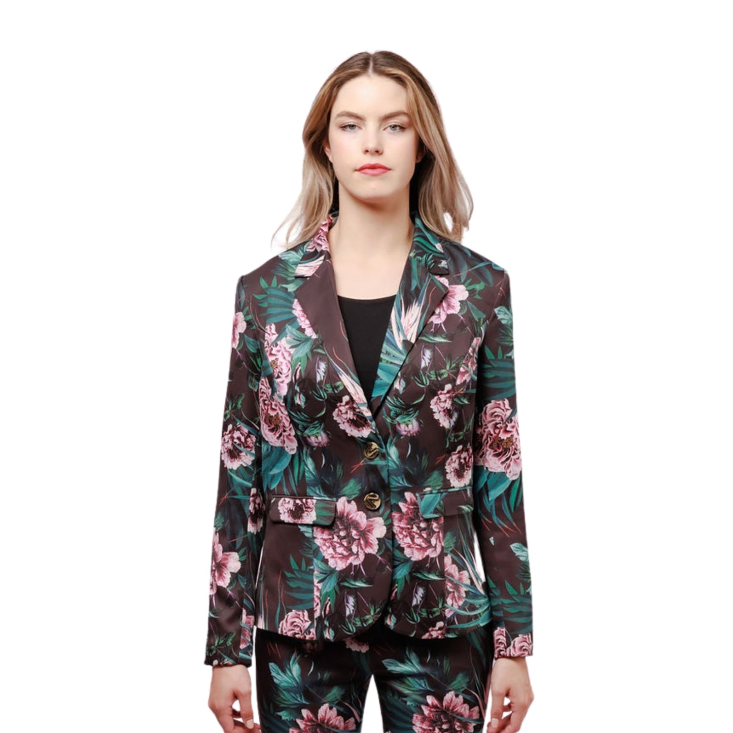 Peak_Women_Floral_Confidence_Blazer_Suit_Front