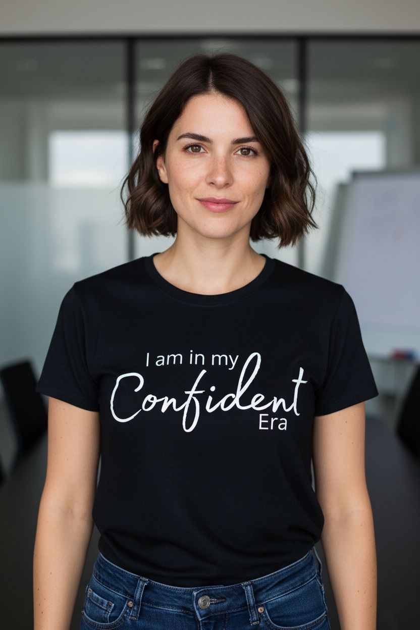 In My Confident Era T-Shirt Black