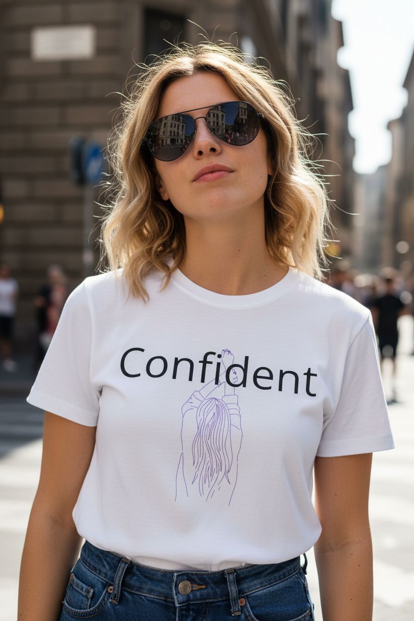 Confident T-Shirt White