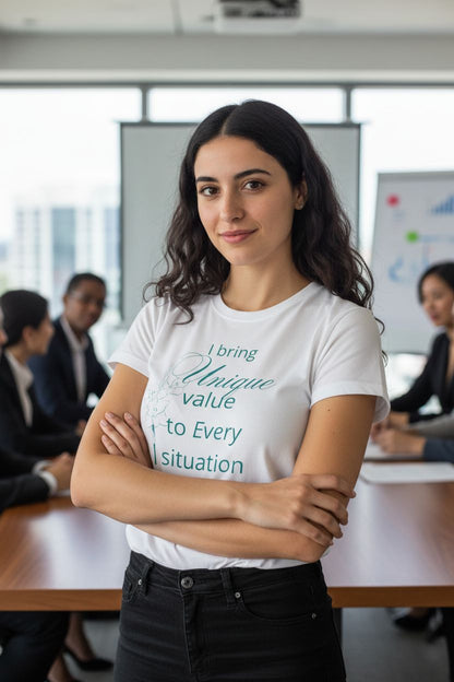 I Bring Unique Value to Every Situation T-Shirt Black