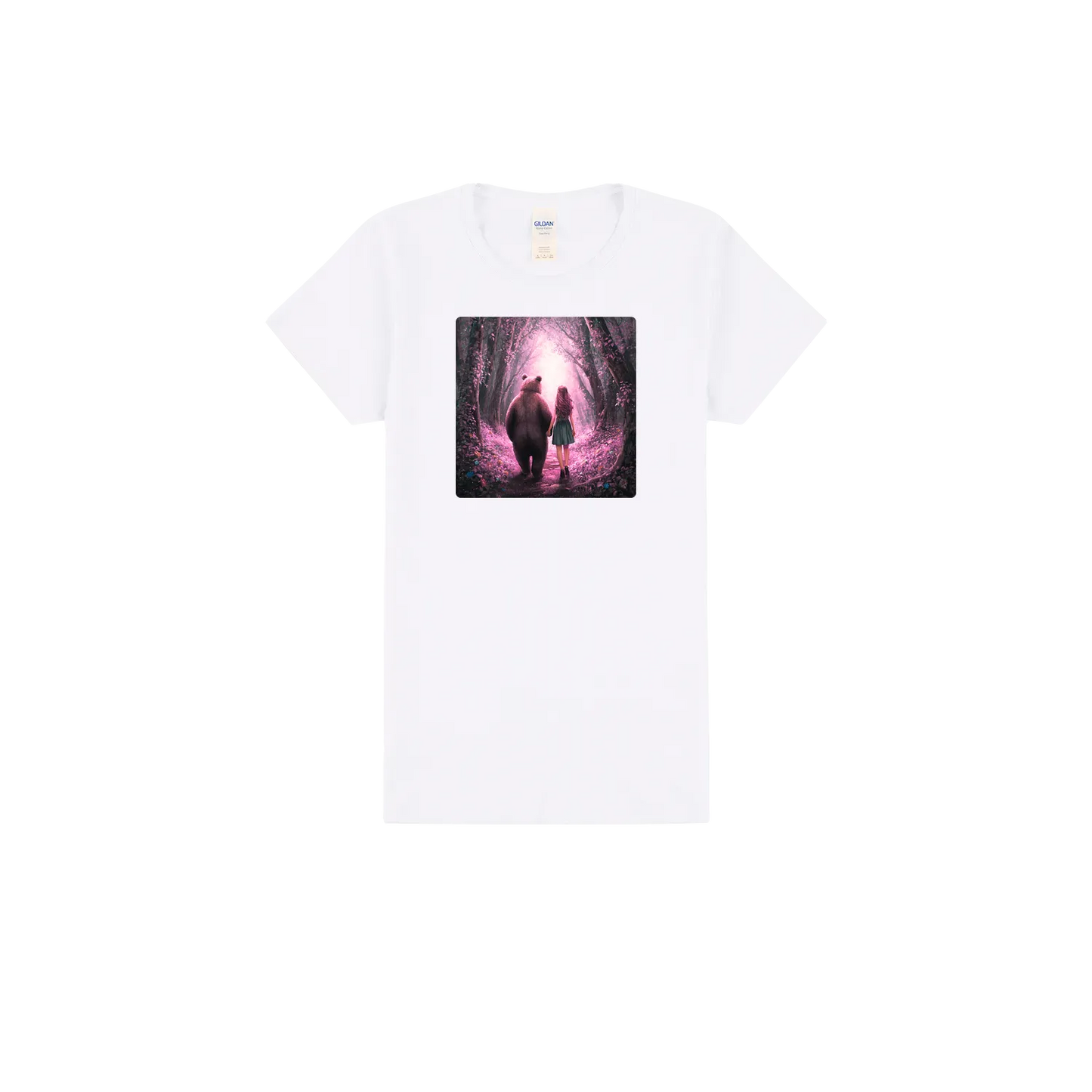 White front flat lay