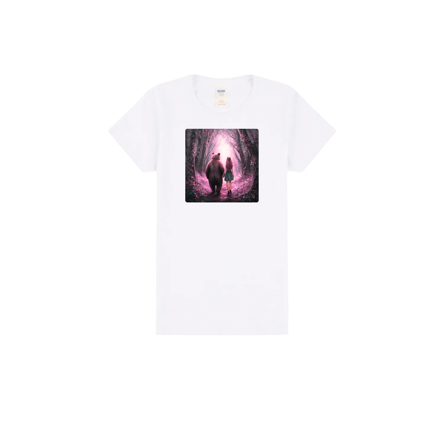 White front flat lay