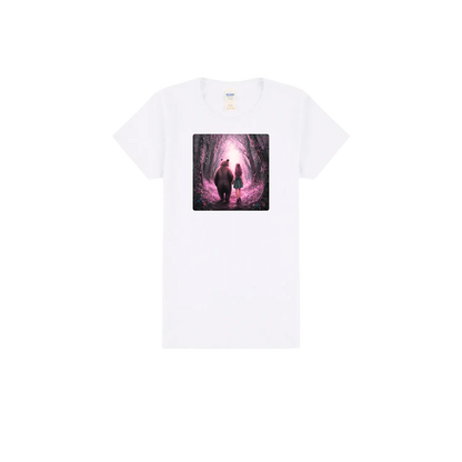 White front flat lay