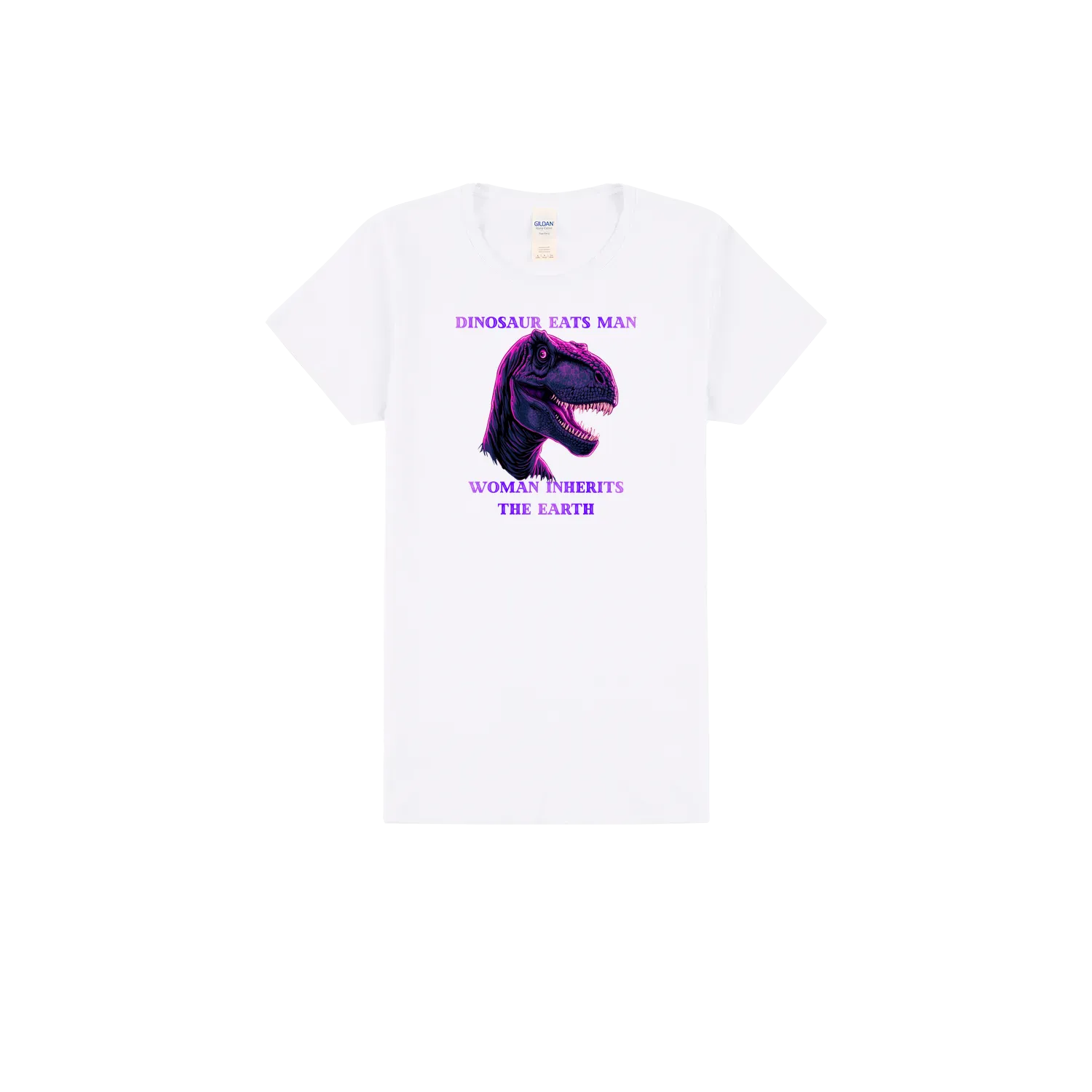 White front flat lay